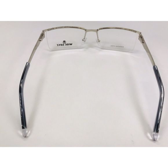 New Wide Guyz Black TONY Eyeglasses 60mm for The Stylish Large Man - Picture 11 of 13